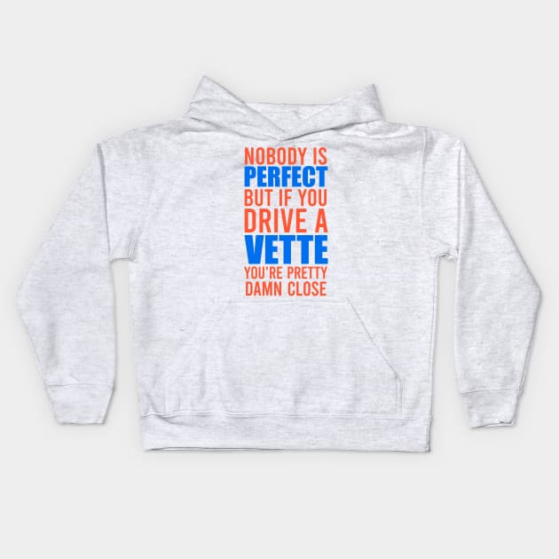 Vette Owners Kids Hoodie by VrumVrum